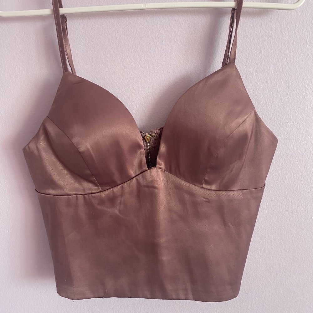 Vintage Satin Bustier